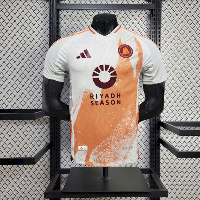 Mens AS Roma 2024/25 Away Jersey Player Version