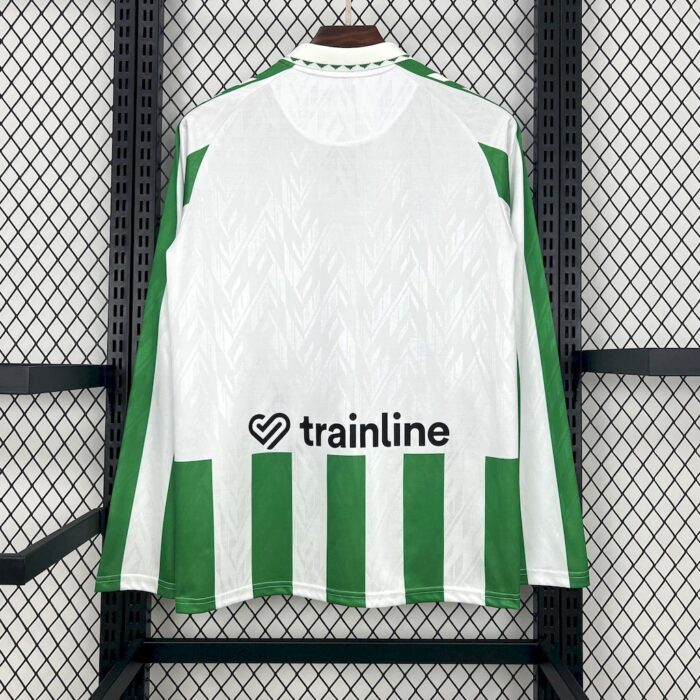 Mens Real Betis 2024/25 Home Long Sleeve Jersey 1