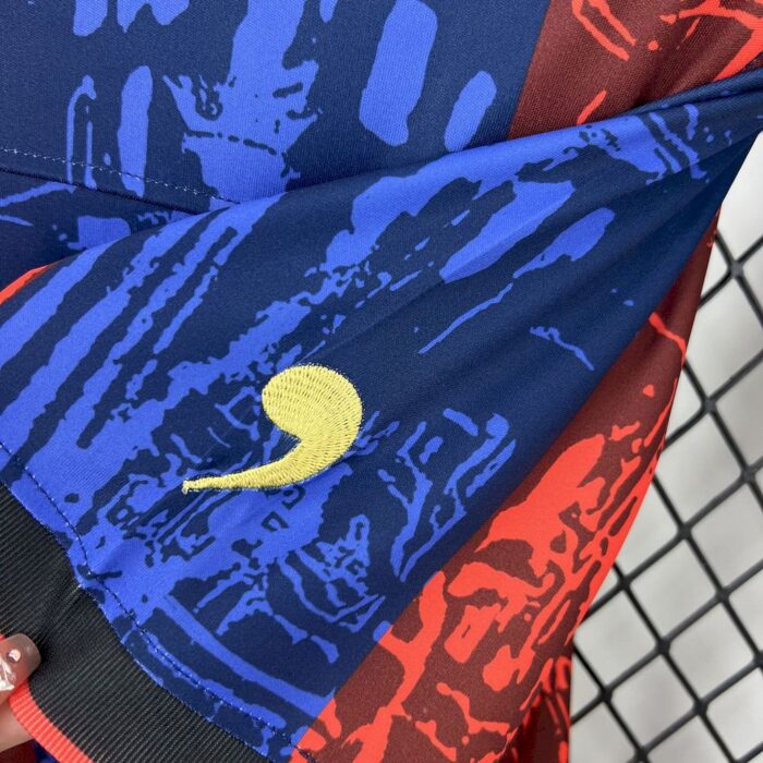 Mens Barcelona 2024/25 La Pulga Edition Jersey 3