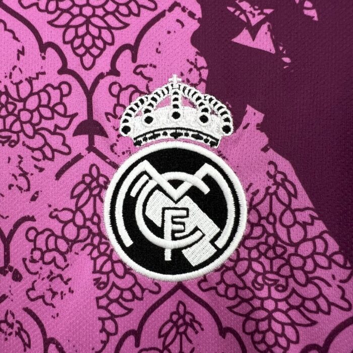 Mens Real Madrid 2024/25 Pastel purple Jersey 6