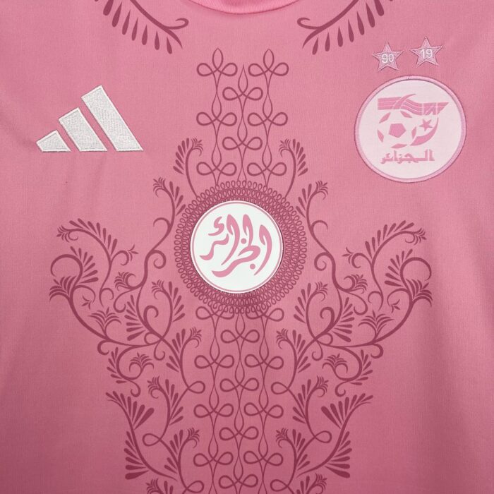 Mens Algeria 2024/25 pink Jersey 4