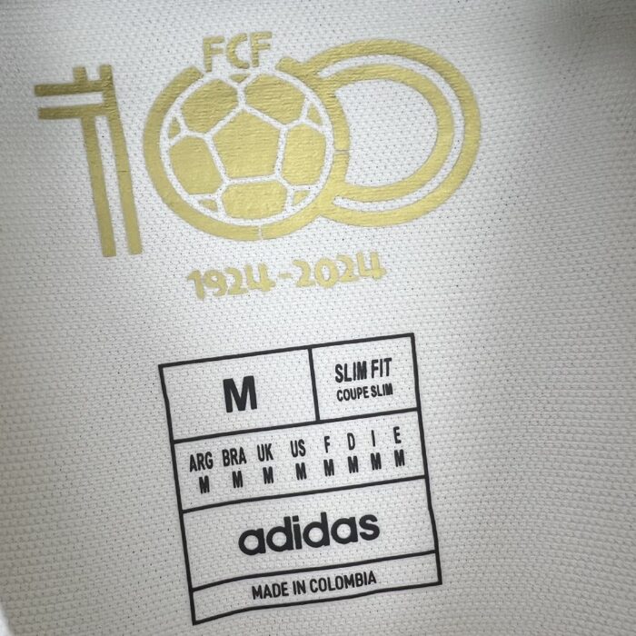 Mens Colombia 2024/25 100th Anniversary Long Sleeve Jersey 3