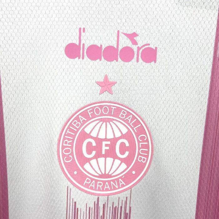 Mens Coritiba 2024/25 Pink October Jersey 5