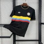 Mens Colombia 2024/25 100th Black Anniversary Jersey
