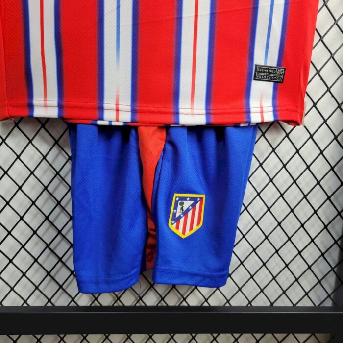 Kids Atletico Madrid 2024/25 Home Kit 7