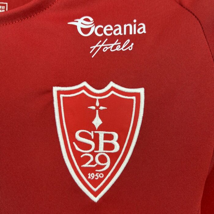 Mens Stade Brestois 29 2024/25 Home Jersey 6