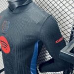 Mens Barcelona 2024/25 Away Long Sleeve Jersey Player Version 5