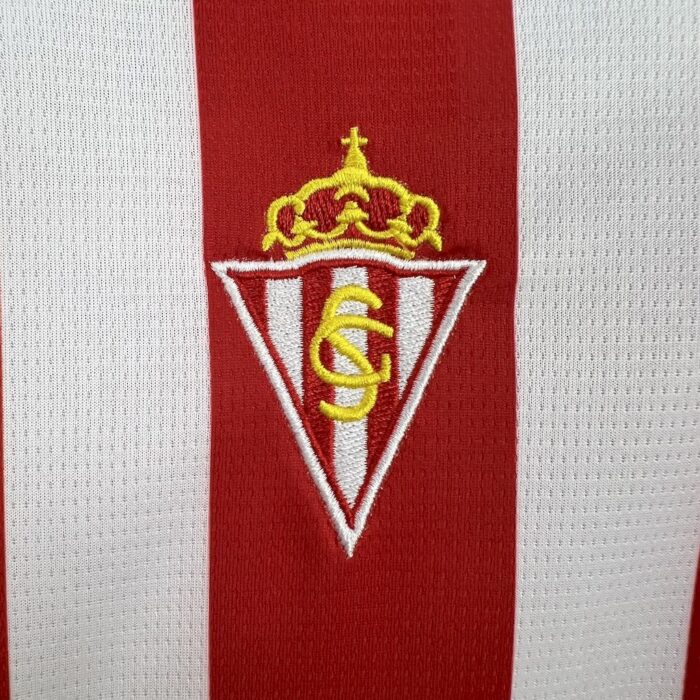 Kids Sporting de Gijón 2024/25 Home Kit 11