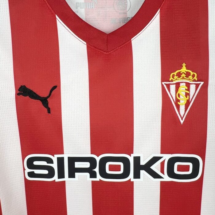 Kids Sporting de Gijón 2024/25 Home Kit 10