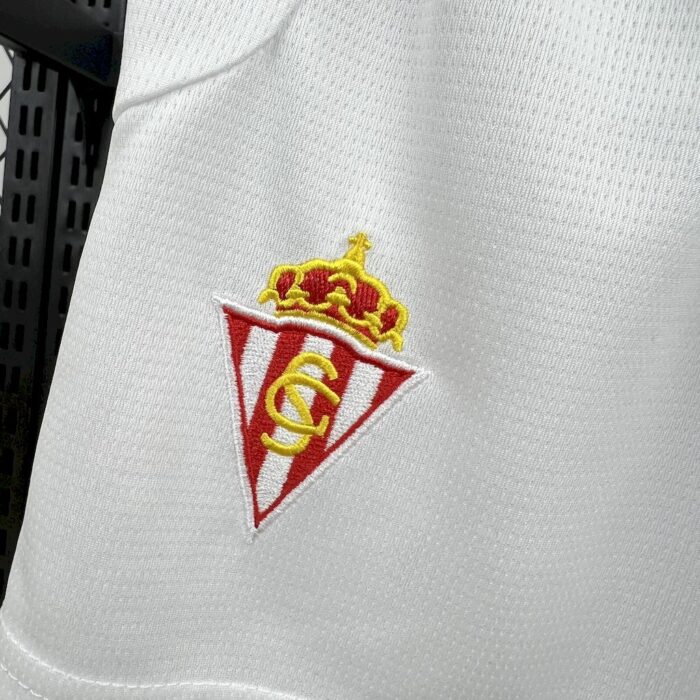 Kids Sporting de Gijón 2024/25 Home Kit 4