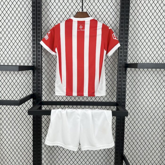 Kids Sporting de Gijón 2024/25 Home Kit 1