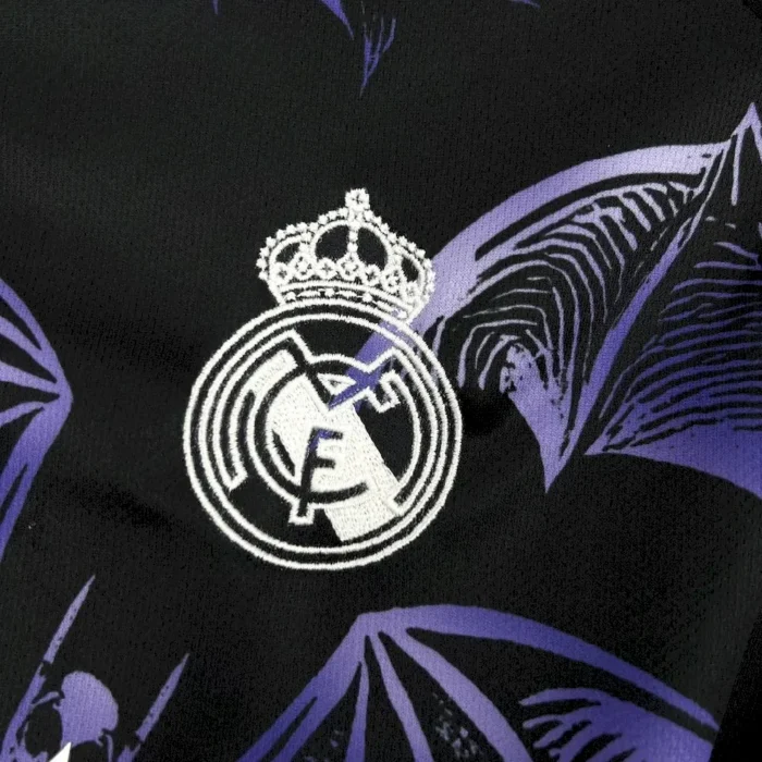 Mens Real Madrid 2024/25 Purple Bat Football Jersey 5