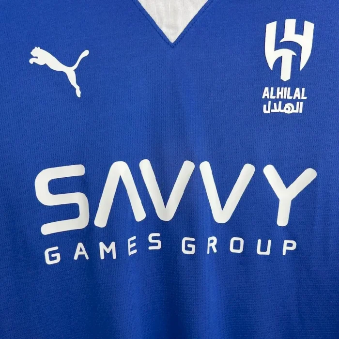 Mens Al Hilal SC 2024/25 70th Years Anniversary Jersey 2