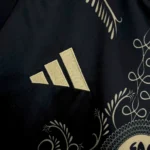 Mens Algeria 2024/25 Karakou Black gold Jersey 6