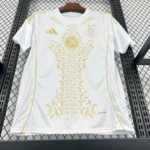 Mens Algeria 2024/25 Karakou White gold Jersey 1
