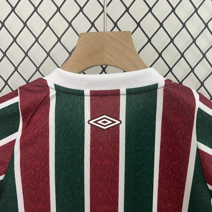Kids Fluminense 2024/25 Home Kit 7