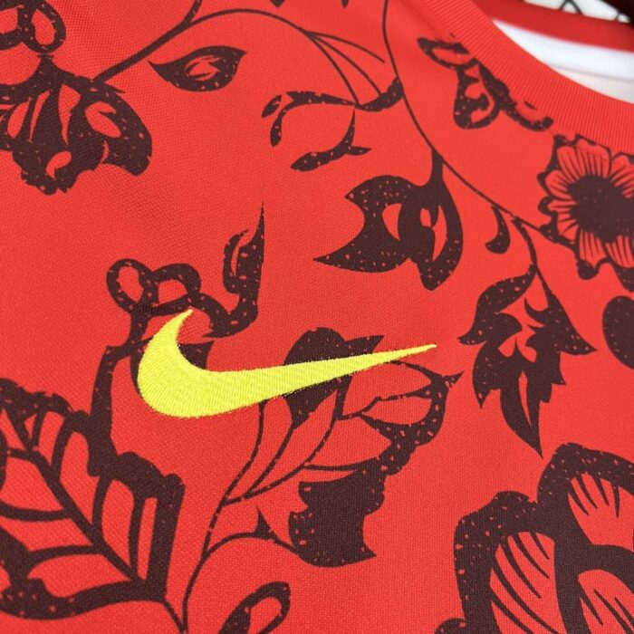 Mens Portugal 2024/25 Red Jersey 6