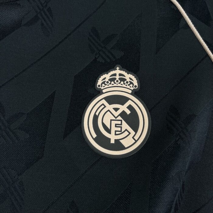 Mens Real Madrid 2024/25 Black Jersey 4