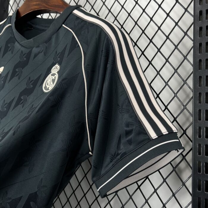 Mens Real Madrid 2024/25 Black Jersey 3