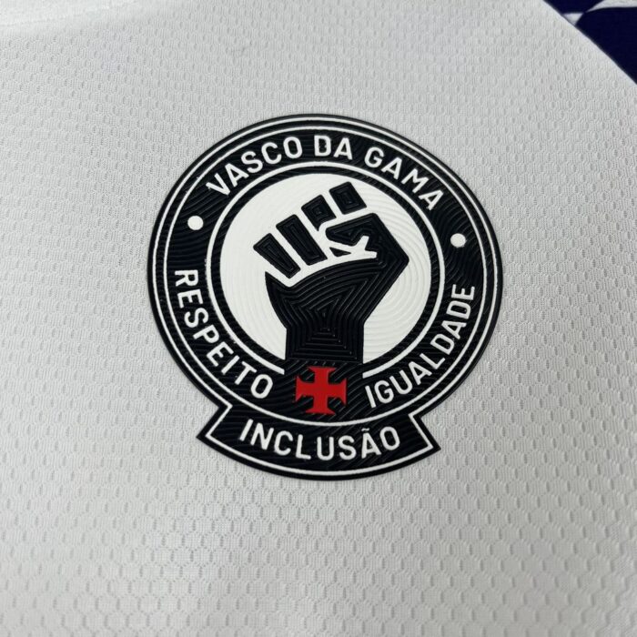 Mens Vasco Da Gama 2024/25 White Jersey 7