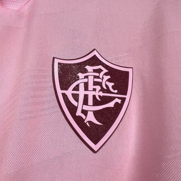Mens Fluminense 2024/25 Pink October Jersey 5