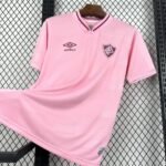 Mens Fluminense 2024/25 Pink October Jersey 3
