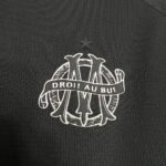 Mens Olympique de Marseille 125th Anniversary Black Jersey 6