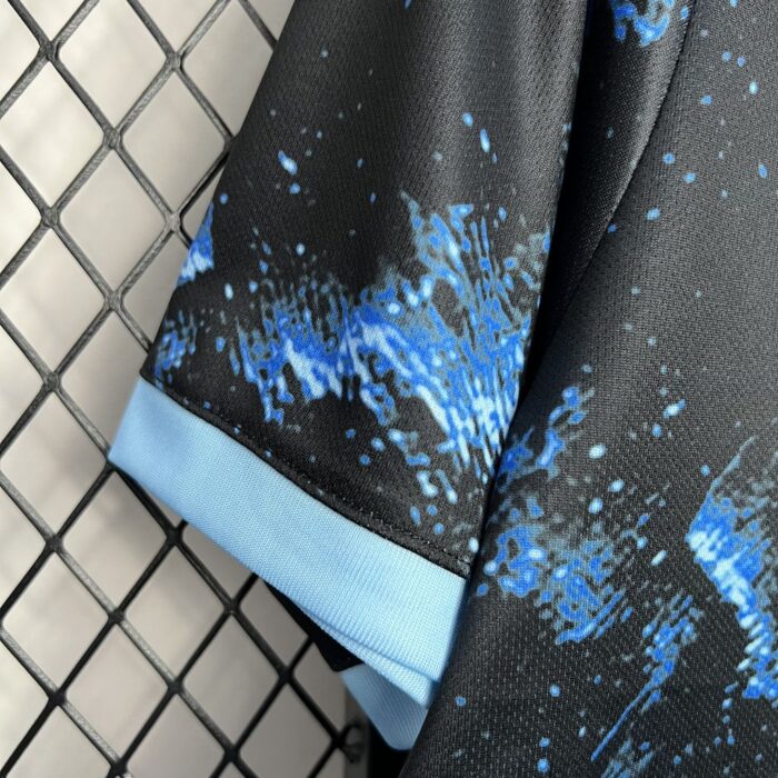 Mens Real Madrid 2024/25 Ocean Blue Jersey 5