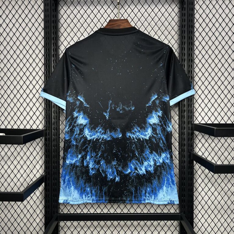 Mens Real Madrid 2024/25 Ocean Blue Jersey 1