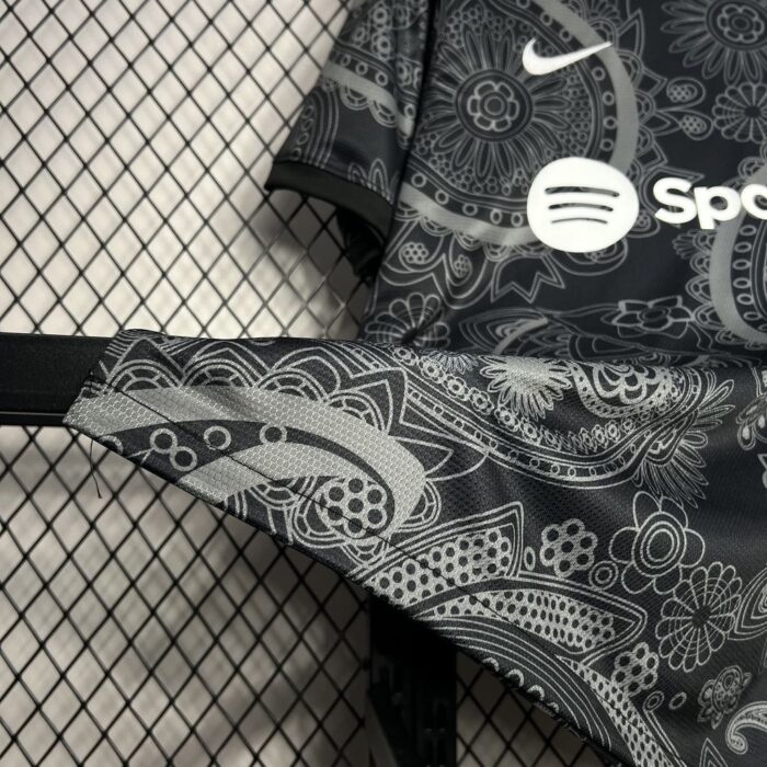 Mens Barcelona 2023/24 Black Jersey 2
