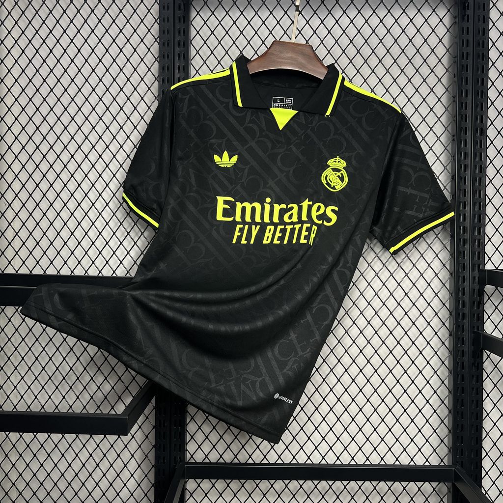 202410152152031.jpg Mens Real Madrid 2024/25 X BLACK AND NEON UNIQUE Jersey