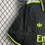 Mens Real Madrid 2024/25 X BLACK AND NEON UNIQUE Jersey 5
