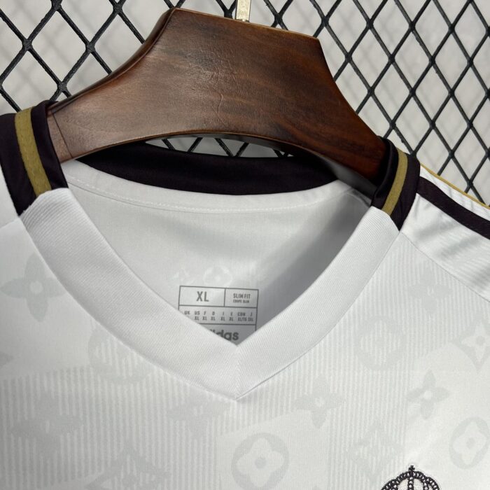 Mens Real Madrid 2024/25 LV co-branded edition Jersey 5