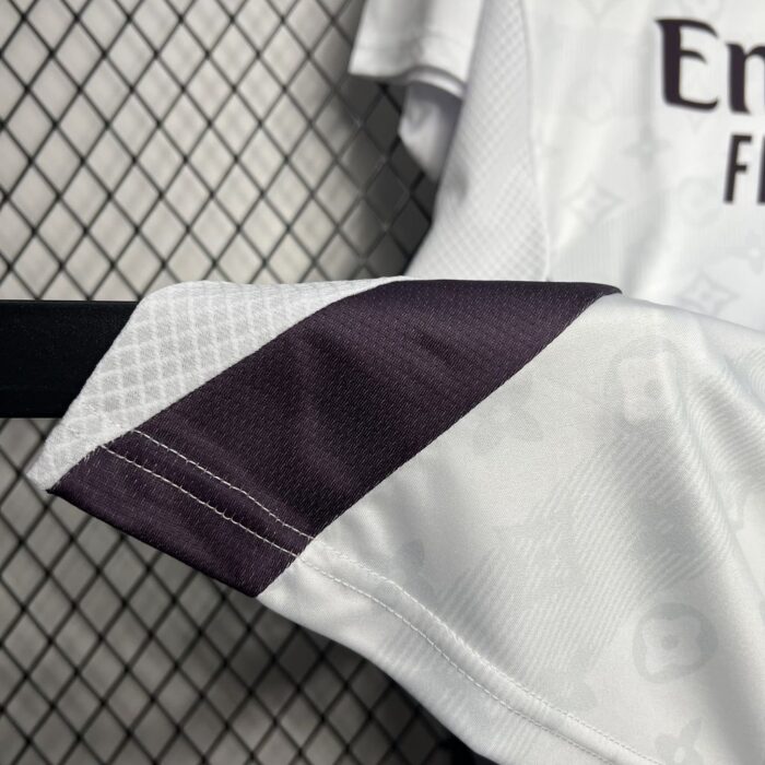 Mens Real Madrid 2024/25 LV co-branded edition Jersey 4