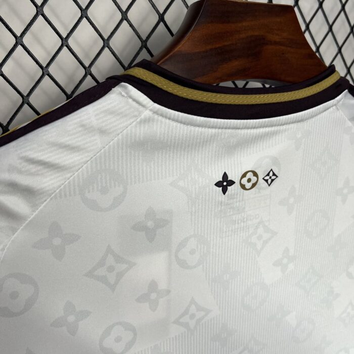 Mens Real Madrid 2024/25 LV co-branded edition Jersey 2