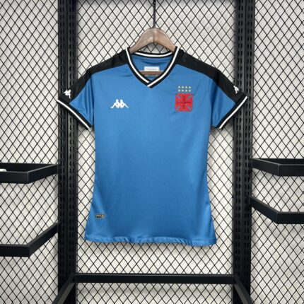 Womens Vasco Da Gama 2024/25 Pre-Match Sky Blue Jersey