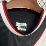 Mens Vasco Da Gama 2000 Home Retro Black Sleeveless 2