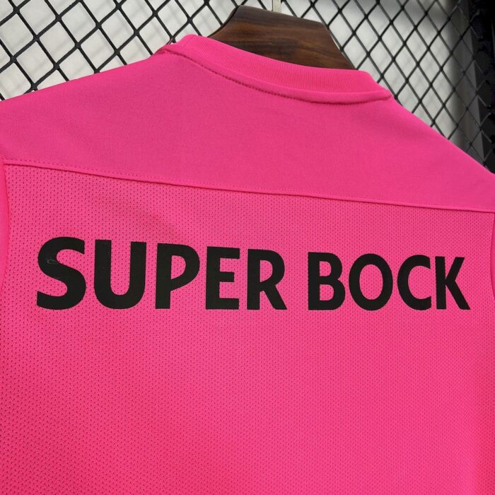 Mens Sporting CP 2024/25 Pink October Jersey 3