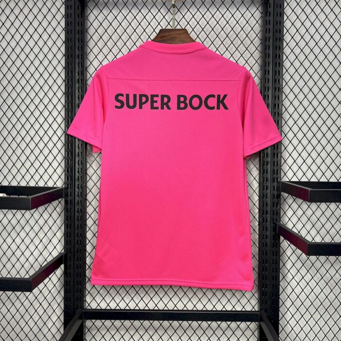 Mens Sporting CP 2024/25 Pink October Jersey 1