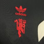 Mens Manchester United 2024/25 Originals Tee Black Jersey 3