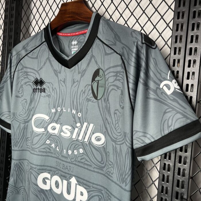 Mens SSC Bari 2024/25 Grey Jersey 3