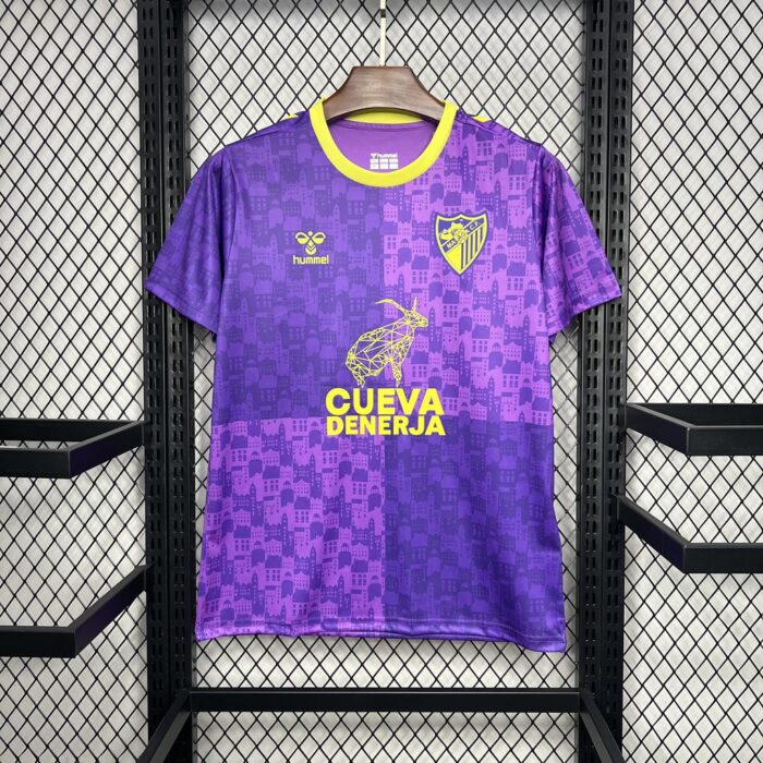 Mens Malaga 2024/25 Purple Pre-Match Jersey 6