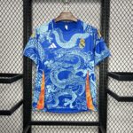 Mens Real Madrid 2024/25 Blue Dragon Jersey 7
