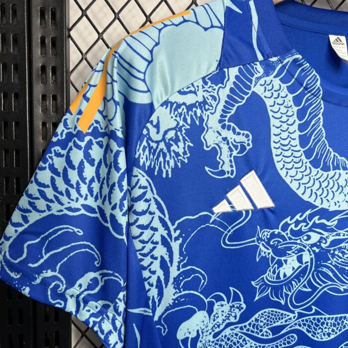 Mens Real Madrid 2024/25 Blue Dragon Jersey 6