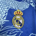 Mens Real Madrid 2024/25 Blue Dragon Jersey 4