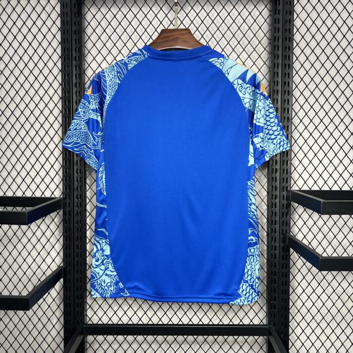 Mens Real Madrid 2024/25 Blue Dragon Jersey 1