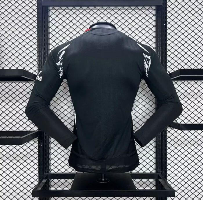Mens Arsenal 2024/25 Away Long Sleeve Jersey Player Version 1