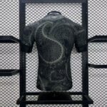 Mens Barcelona 2024/25 Black Jersey Player Version 1