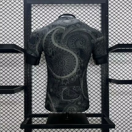 Mens Barcelona 2024/25 Black Jersey Player Version 1