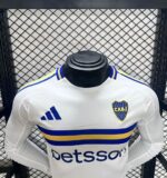 Mens Boca Juniors 2024/25 Away Long Sleeve Jersey Player Version 2